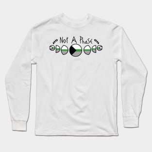 Not A Phase - Demiromantic pride edition - Long Sleeve T-Shirt